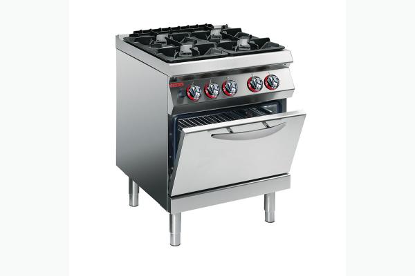 1G1FA0GV Gas Range; Quadruple Gas Cooker + Convection Oven
