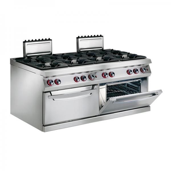 291FAGF Gas Cooker with Open Bottom Fire, Large Oven