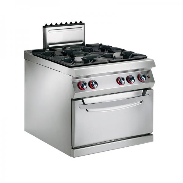 291FAG Gas Cooker with Open Bottom Fire, Cabinet