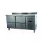 TPS-63-4D Counter Type Snack Refrigerator - 4 Drawers + 1 Door