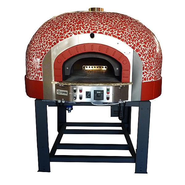 MIX120 R Gazlı - Odunlu Döner Tabanlı Pizza Fırını